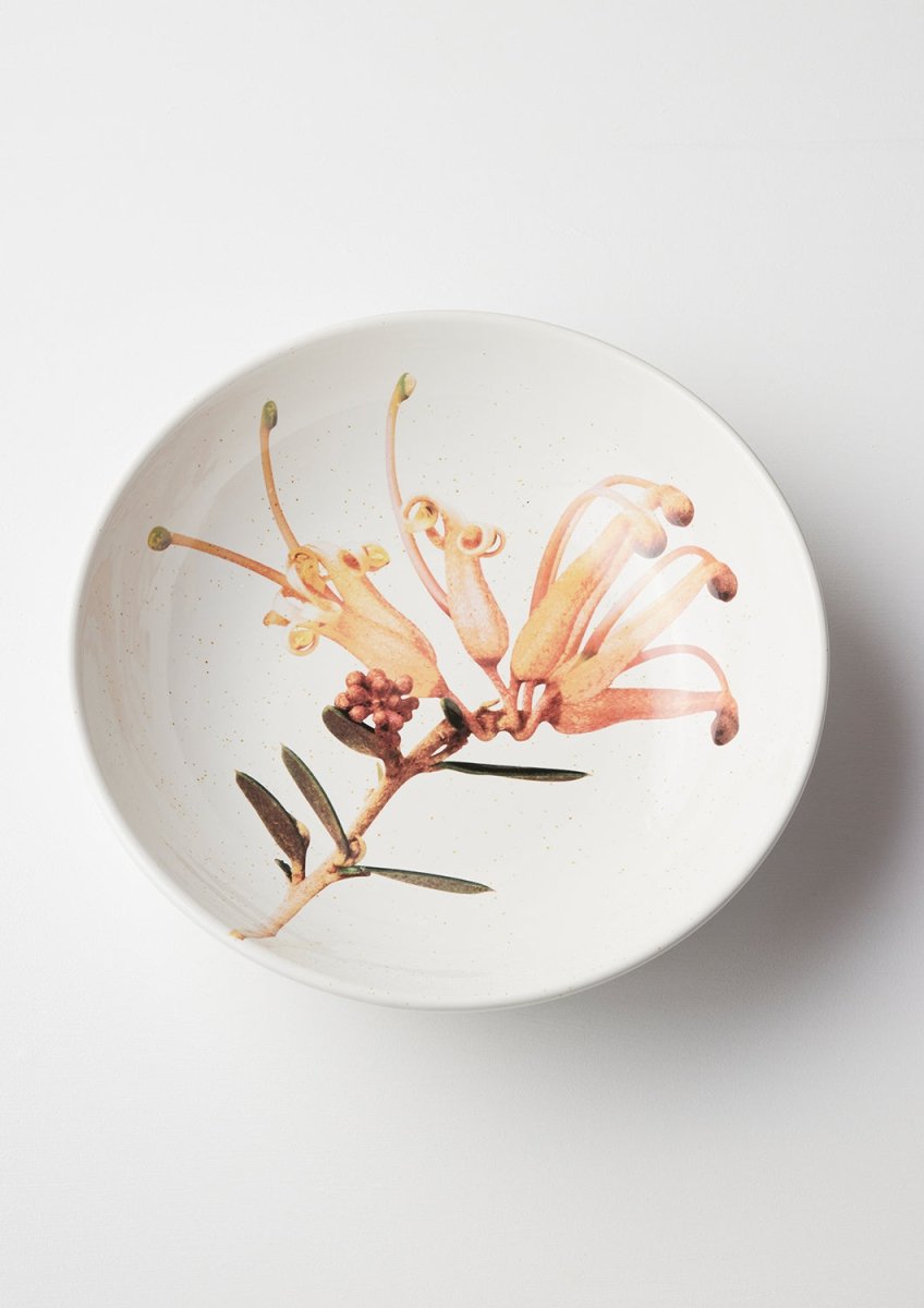 Macro Botanics Bowl Large - Grevillea Apricot Charm | Angus & Celeste | Serving Ware | Thirty 16 Williamstown