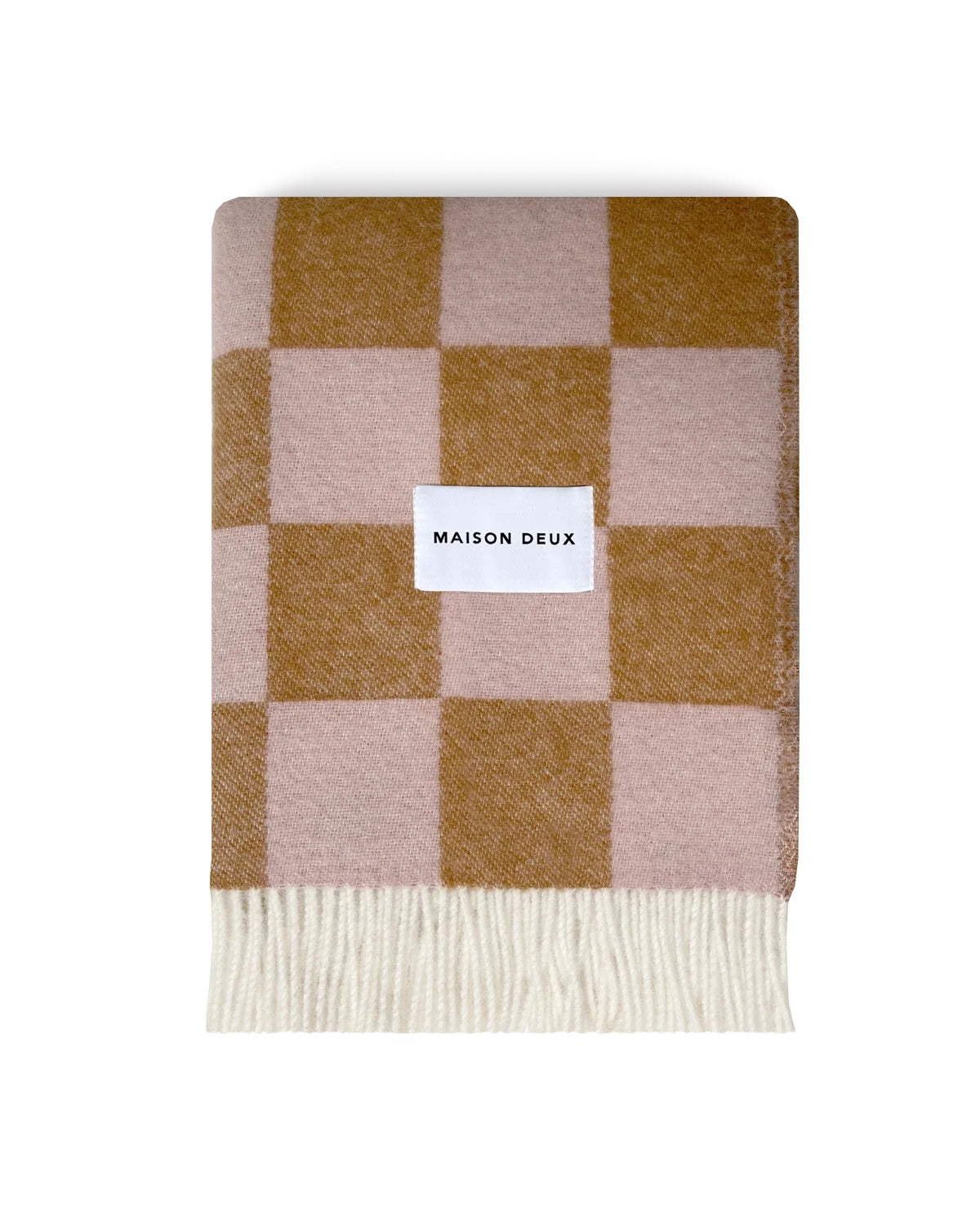Checkerboard Blanket - Terra Pink