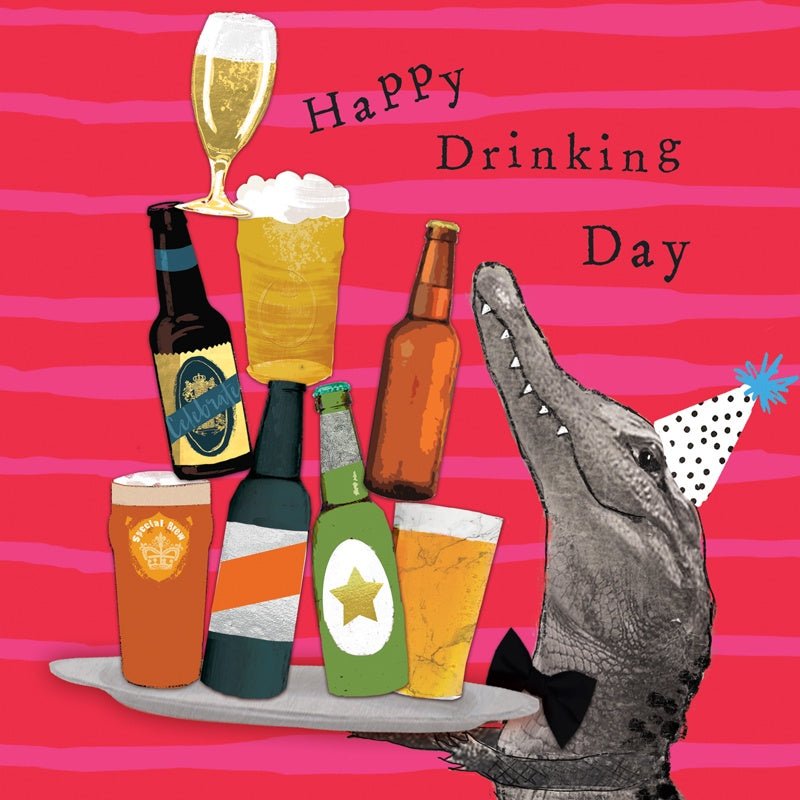 Male Birthday - Happy Drinking Day | Hammond Gower | Greeting Cards | Thirty 16 Williamstown