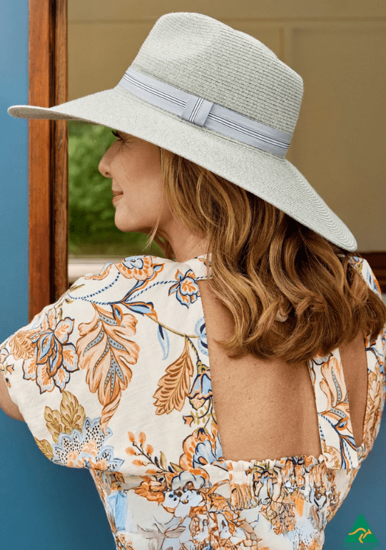Mayfair Flexibraid® - Blue Spruce | Canopy Bay By Deborah Hutton | Sun Hats | Thirty 16 Williamstown