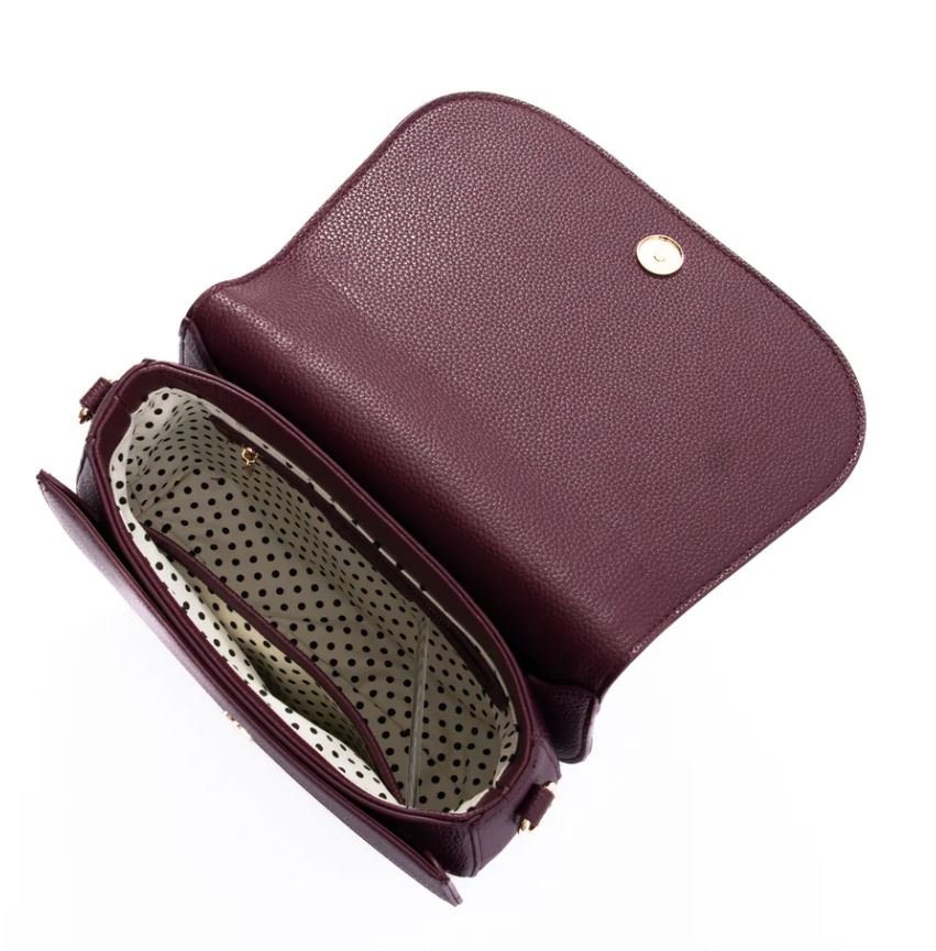 Miki - Burgundy/Maroon | Liv & Milly | Handbags | Thirty 16 Williamstown