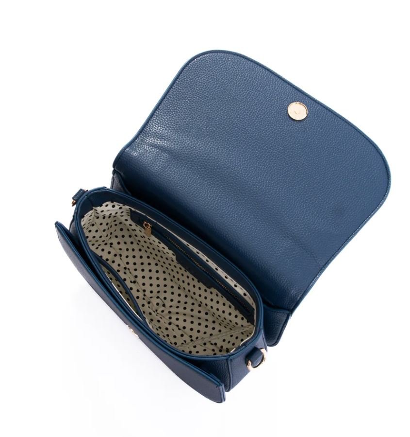 Miki - Navy/Garden Trellis | Liv &amp; Milly | Handbags | Thirty 16 Williamstown