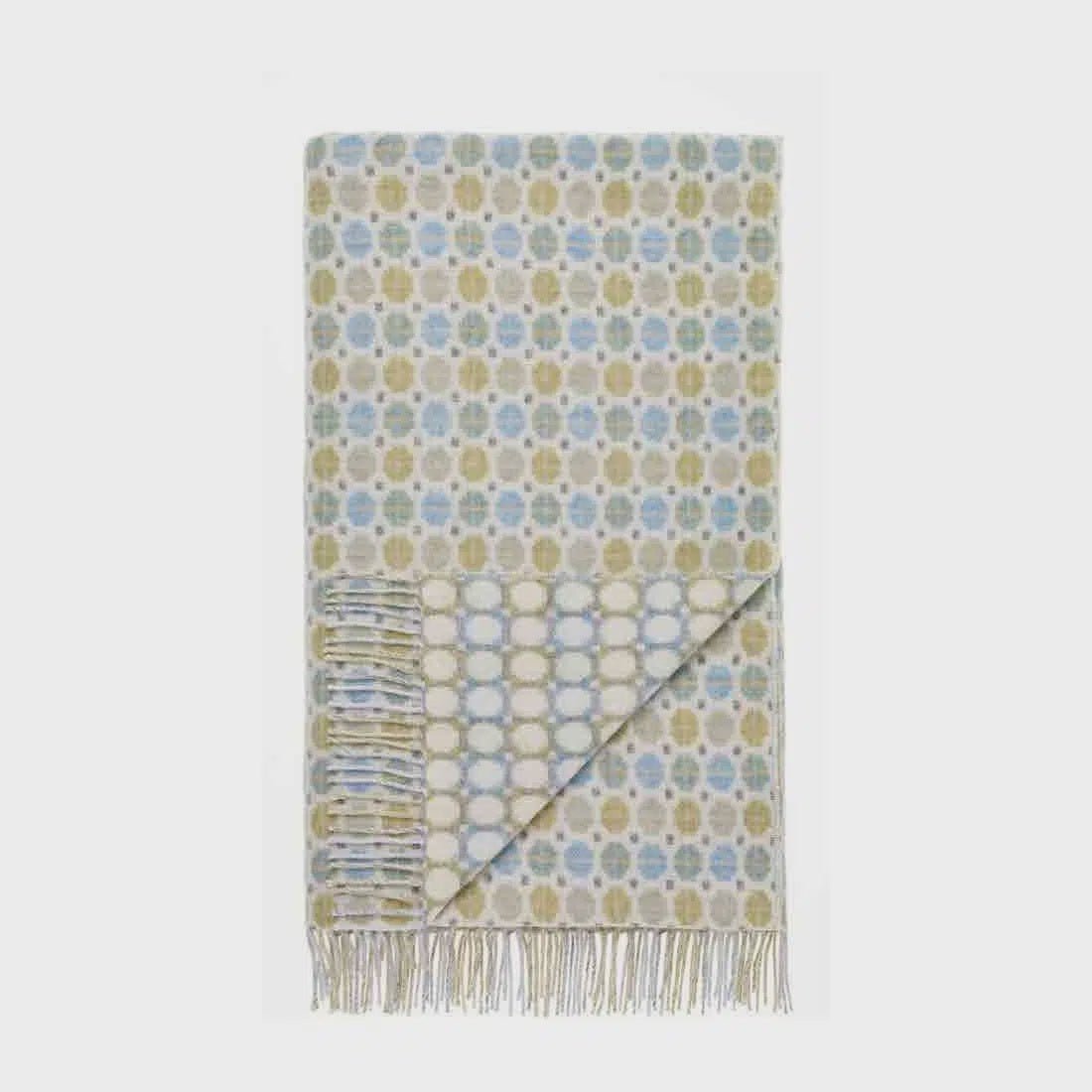 Milan Throw – Blue | Bronte By Moon | Throws & Rugs | Thirty 16 Williamstown