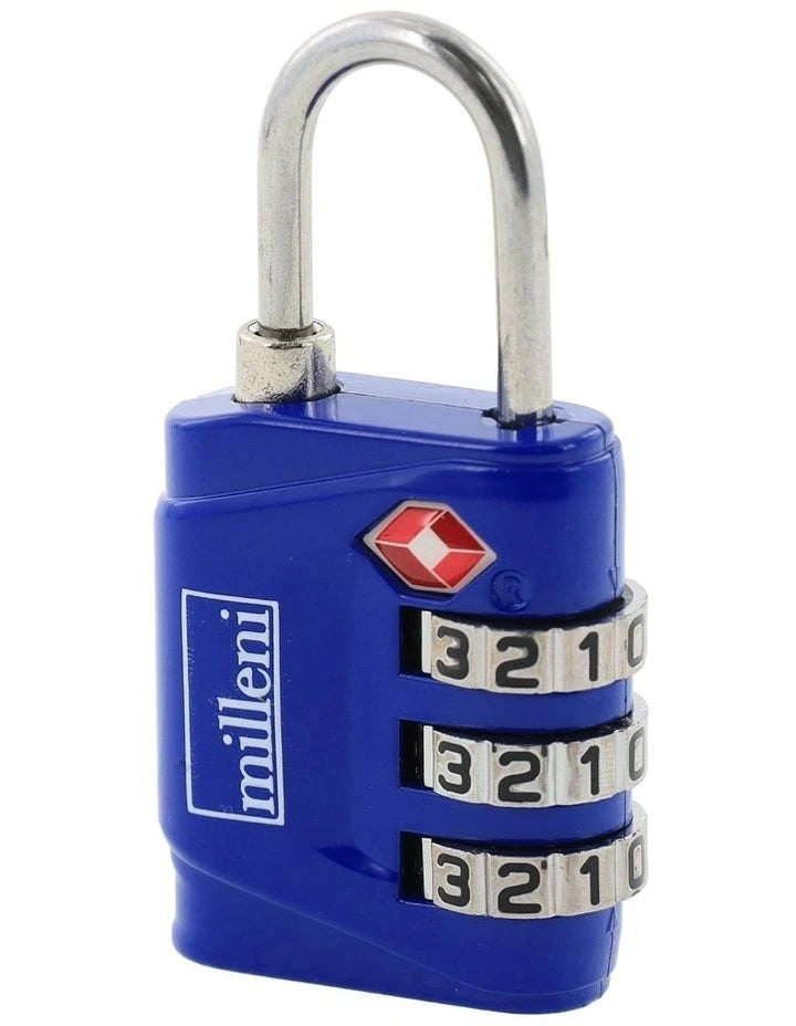 Travel TSA Combination Lock - Blue