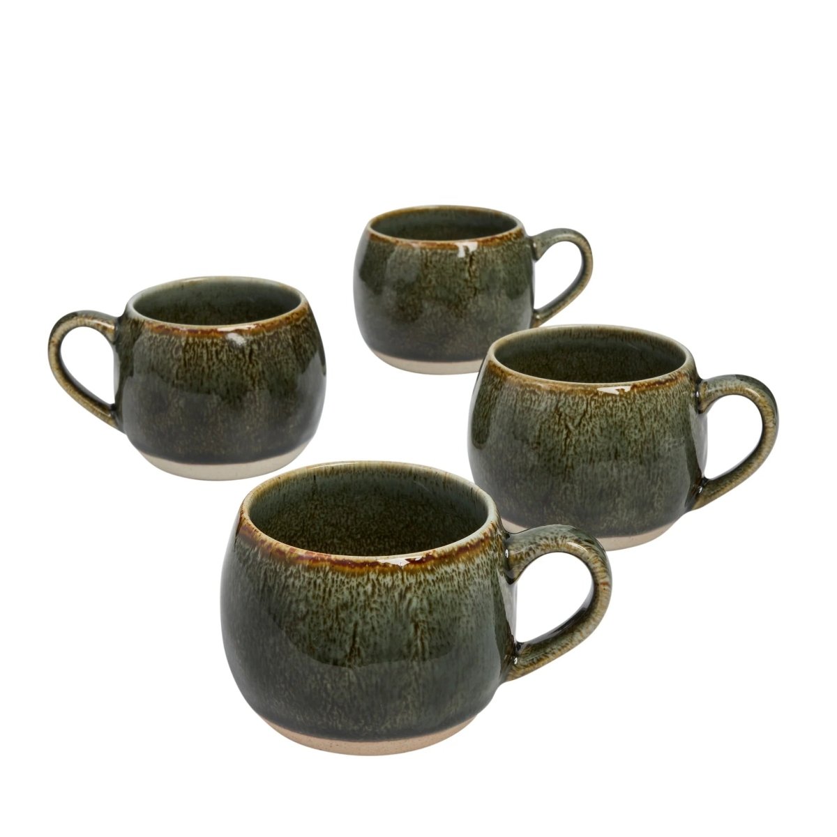 Mineral Mugs Set of 4 - Serpentine | Robert Gordon | Mugs & Cups | Thirty 16 Williamstown