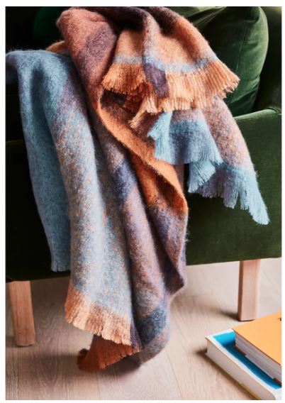 Mohair Throw - Dargo | St Albans | Throws &amp; Rugs | Thirty 16 Williamstown