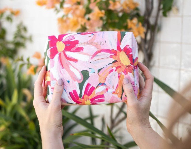 Morgan Jamieson - Love Fool Large Cosmetic Bag | Wild Emery | Cosmetic Bags | Thirty 16 Williamstown