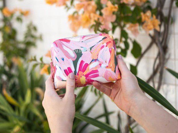 Morgan Jamieson - Love Fool Small Cosmetic Bag | Wild Emery | Cosmetic Bags | Thirty 16 Williamstown