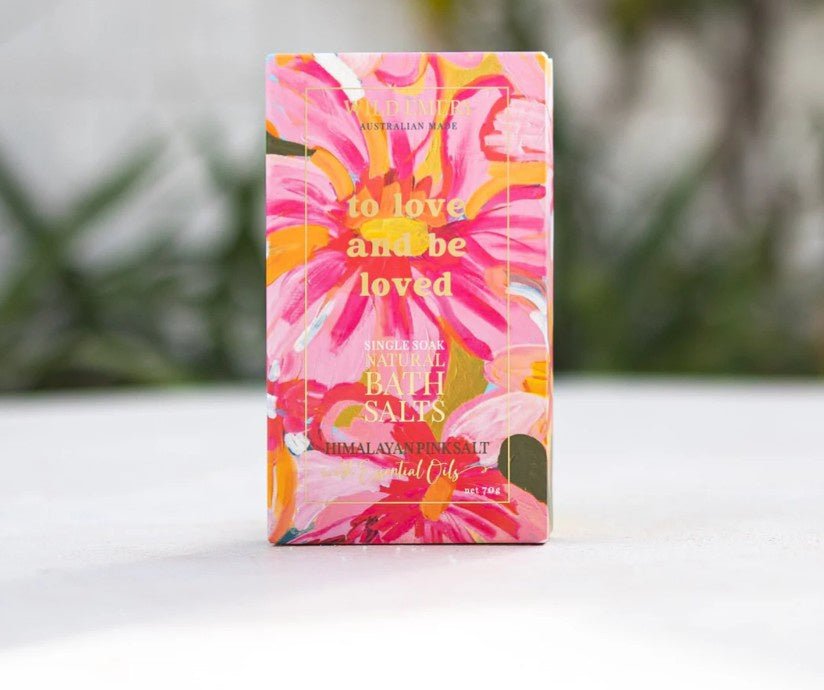 Morgan Jamieson - To Love and Be Loved Single Soak Bath Salt | Wild Emery | Bath &amp; Body | Thirty 16 Williamstown