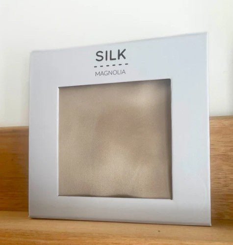 Mulberry Silk Pillowcase - Champagne | Silk Magnolia | Pillowcases | Thirty 16 Williamstown