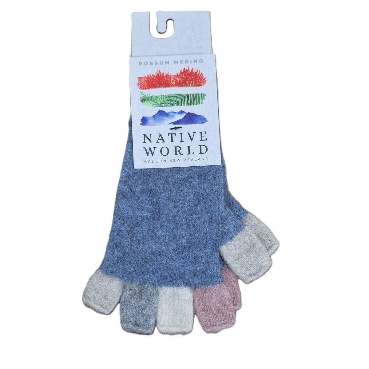 Multi Fingerless Gloves - Crystal | Native World | Beanies, Scarves &amp; Gloves | Thirty 16 Williamstown