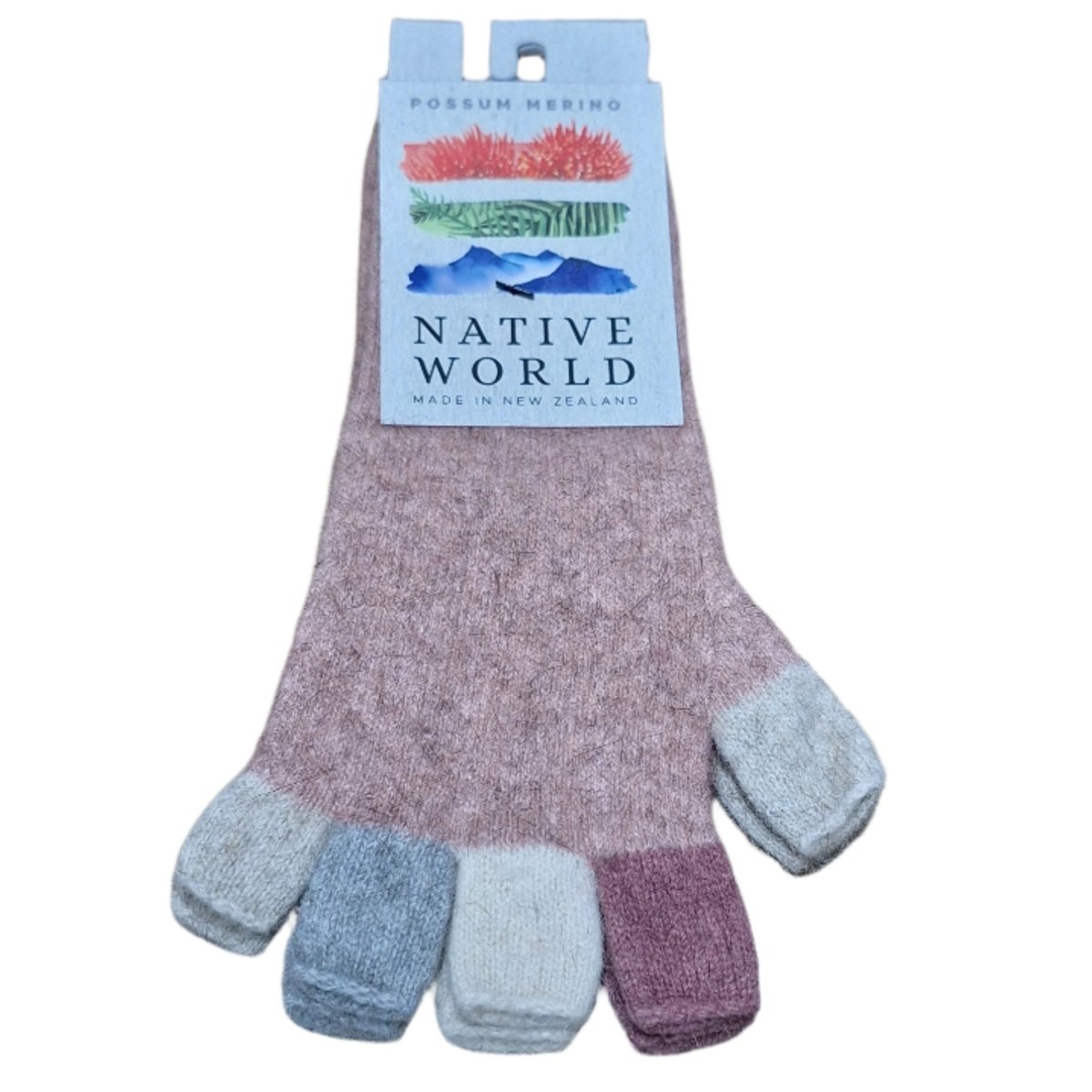 Multi Fingerless Gloves - Lily | Native World | Beanies, Scarves & Gloves | Thirty 16 Williamstown