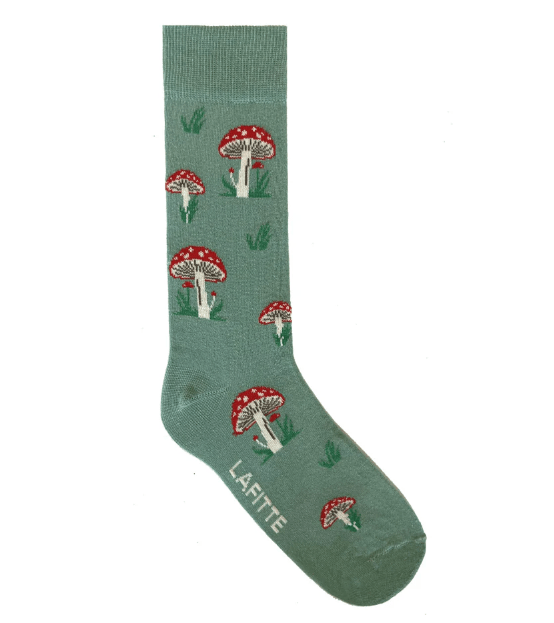 Mushroom Patterned Socks | Lafitte | Socks For Him & For Her | Thirty 16 Williamstown