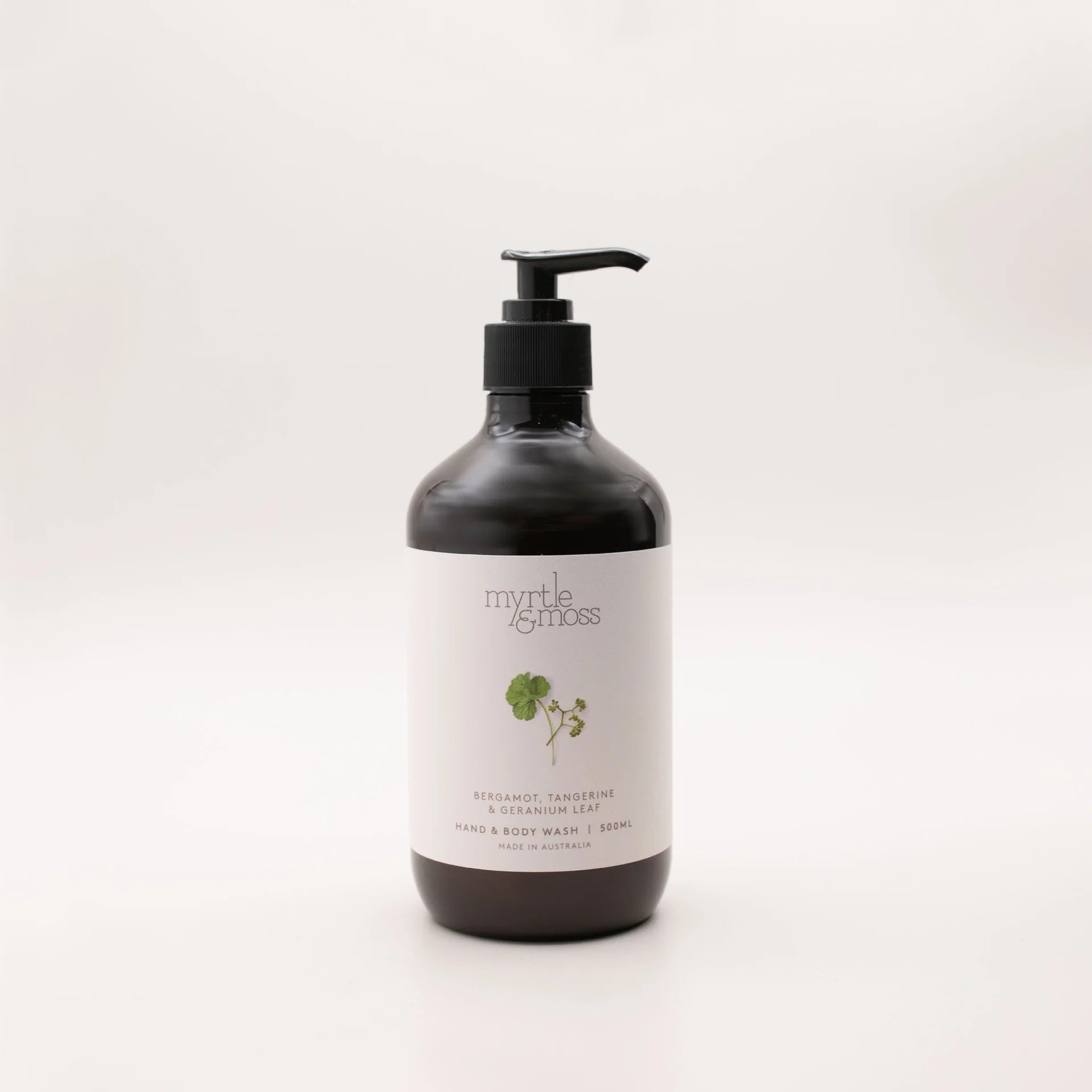 Hand &amp; Body Wash 500ml - Bergamot, Tangerine &amp; Geranium Leaf