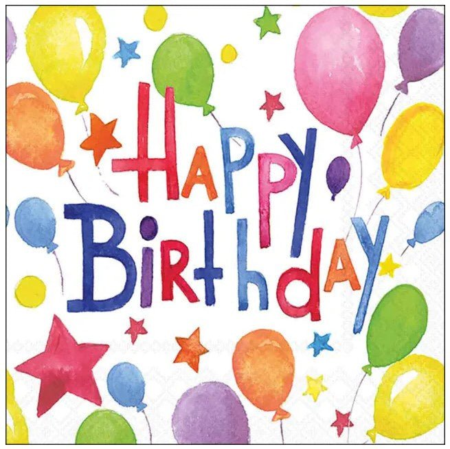 Napkins Luncheon - Colourful Birthday | Ambiente | Tableware | Thirty 16 Williamstown