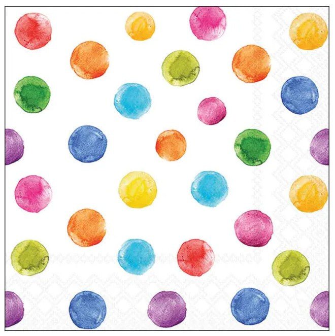 Napkins Luncheon - Polka Dots White | Ambiente | Tableware | Thirty 16 Williamstown