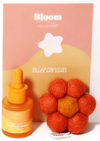 Native Wattle - Felt Air Freshener | Grace and James | Home Fragrances | Thirty 16 Williamstown