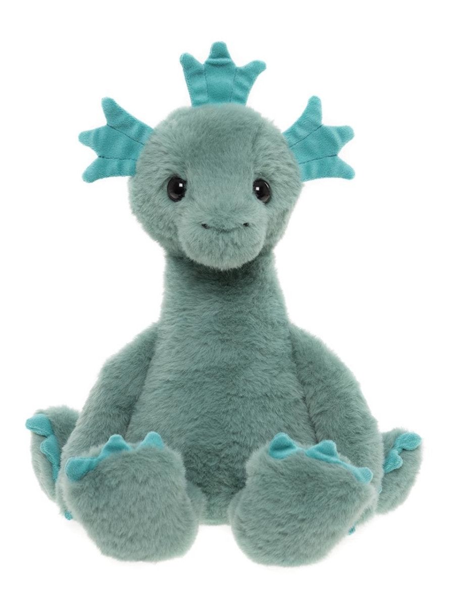 Nessie Loch Ness Monster Soft Toy - Seaweed Green | Bear & Me | Toys | Thirty 16 Williamstown
