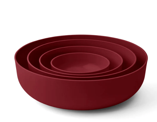 Nesting Bowl 4 Piece - Merlot | Styleware | Serving Ware | Thirty 16 Williamstown