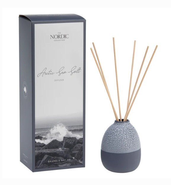 Nordic 180ml Reed Diffuser - Arctic Sea Salt | Bramble Bay | Home Fragrances | Thirty 16 Williamstown