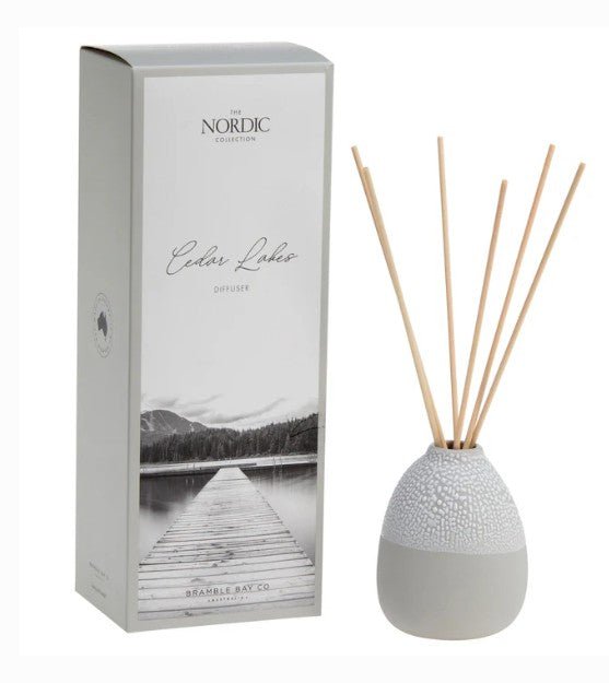 Nordic 180ml Reed Diffuser - Cedar Lakes | Bramble Bay | Home Fragrances | Thirty 16 Williamstown