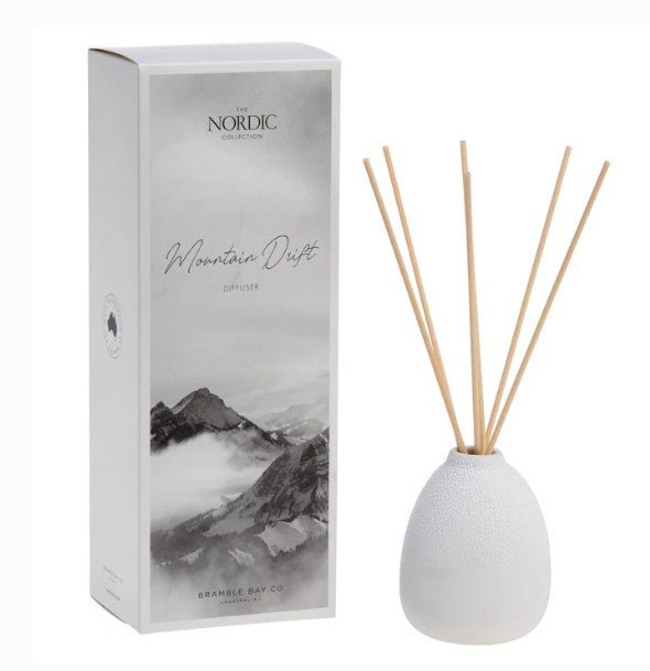 Nordic 180ml Reed Diffuser - Mountain Drift | Bramble Bay | Home Fragrances | Thirty 16 Williamstown