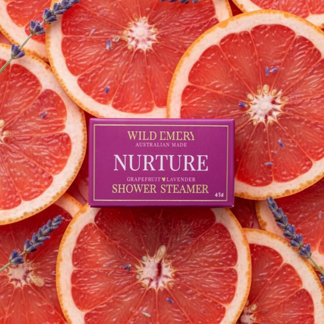 Nurture Shower Steamer | Wild Emery | Bath & Body | Thirty 16 Williamstown