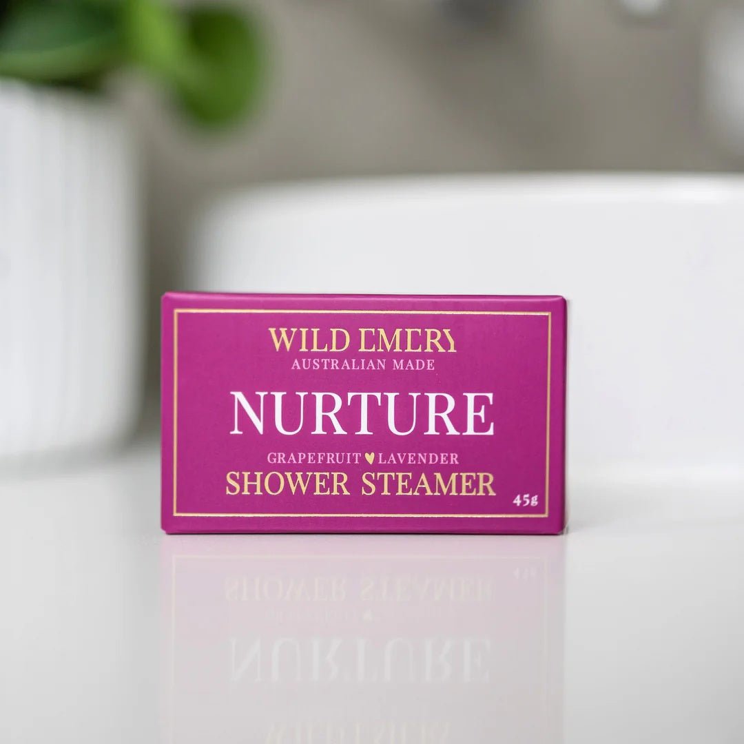 Nurture Shower Steamer | Wild Emery | Bath &amp; Body | Thirty 16 Williamstown