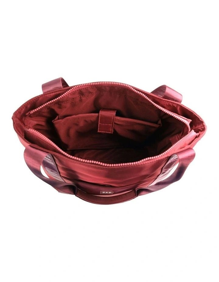 Nylon Fashion Tote Bag - Wine | GAP | Travel Bags | Thirty 16 Williamstown