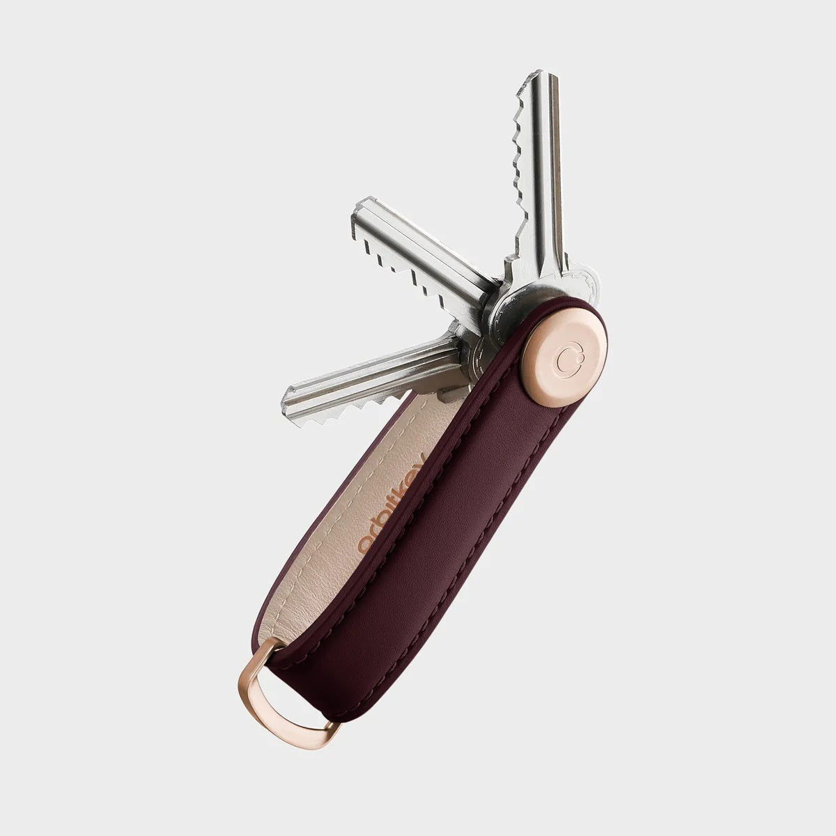 Key Organiser Leather - Wine