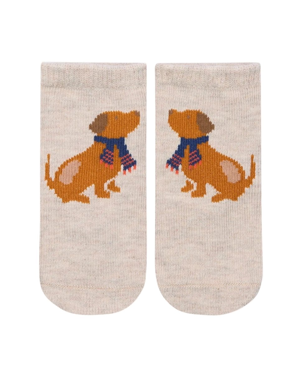 Organic Baby Socks - Puppy Dog | Toshi | Baby &amp; Toddler Socks &amp; Tights | Thirty 16 Williamstown