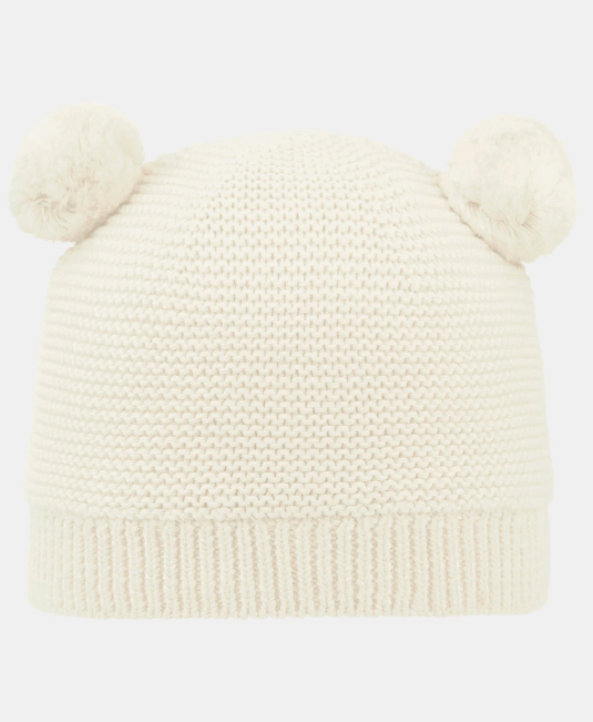 Organic Beanie Snowy - Cream | Toshi | Baby & Toddler Hats & Beanies | Thirty 16 Williamstown