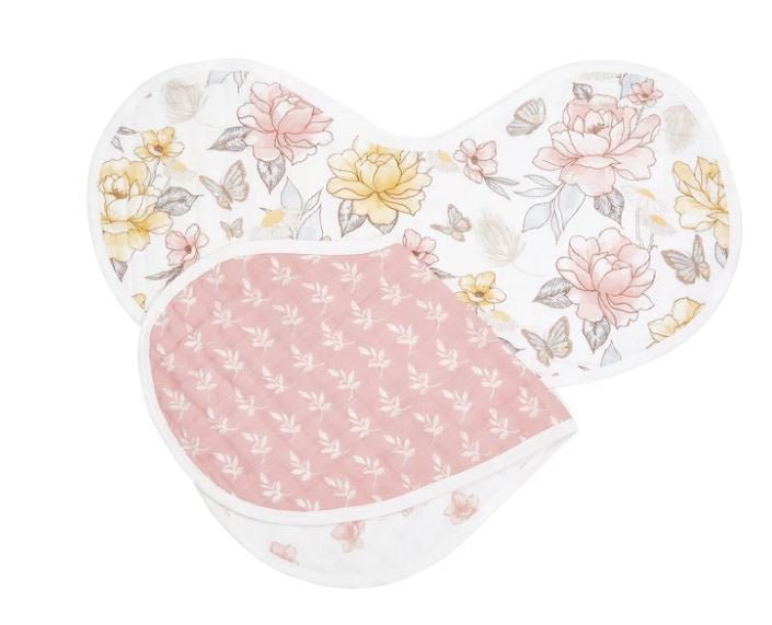 Organic Burpy Bibs 2 Pack - Earthy | Aden+Anais | Bibs & Bandana Bibs | Thirty 16 Williamstown