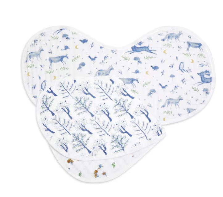 Organic Burpy Bibs 2 Pack - Outdoors | Aden+Anais | Bibs & Bandana Bibs | Thirty 16 Williamstown
