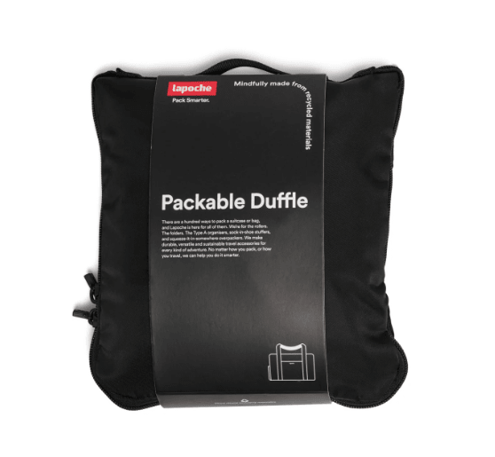 Packable Duffle Bag | Lapoche | Travel Accessories | Thirty 16 Williamstown