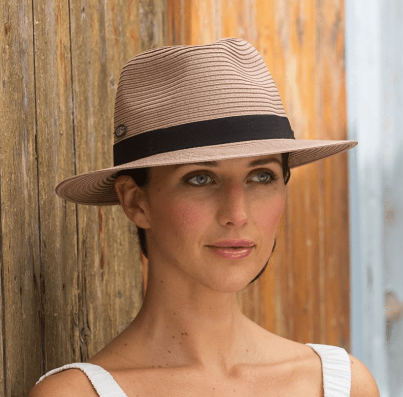 Pana - Mate Fedora - Taupe | Before Dark | Sun Hats | Thirty 16 Williamstown