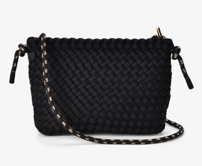 Panama Crossbody - Black Neo Plait | Elms + King | Handbags | Thirty 16 Williamstown