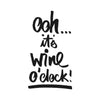 Paper Lunch Napkins - Wine O&#39;Clock Srcipt | Paper Products Design | Tableware | Thirty 16 Williamstown