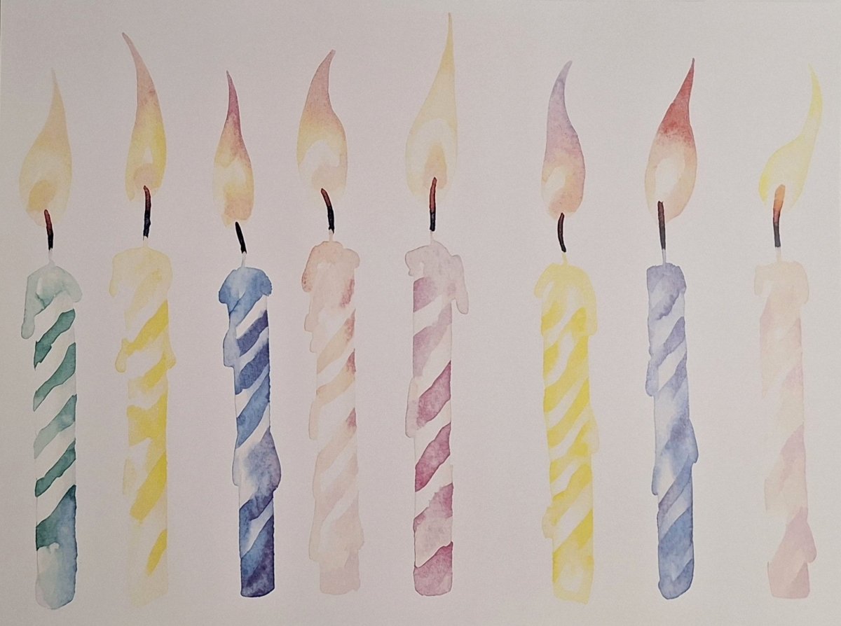 Paper Placemats - Birthday Candles | Nuovo | Tableware | Thirty 16 Williamstown