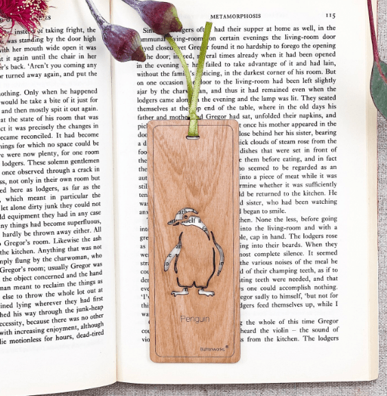 Penguin Bookmark | Buttonworks Australia | Stationery | Thirty 16 Williamstown
