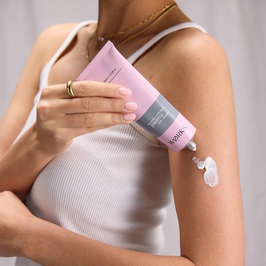 Peony Body Balm 120ml | WØRKS | Body Lotion &amp; Wash | Thirty 16 Williamstown