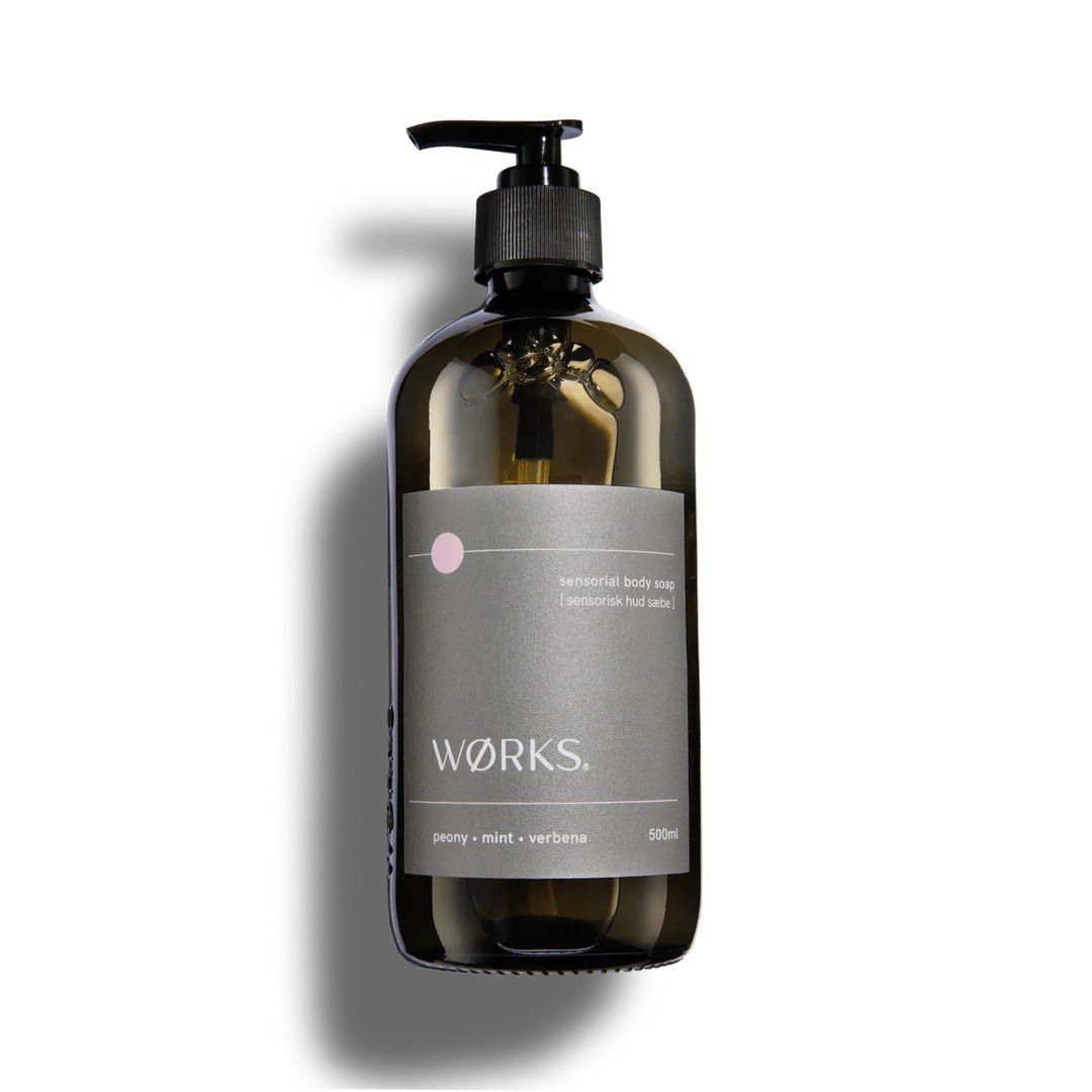 Peony Body Soap 500ml | WØRKS | Body Lotion &amp; Wash | Thirty 16 Williamstown
