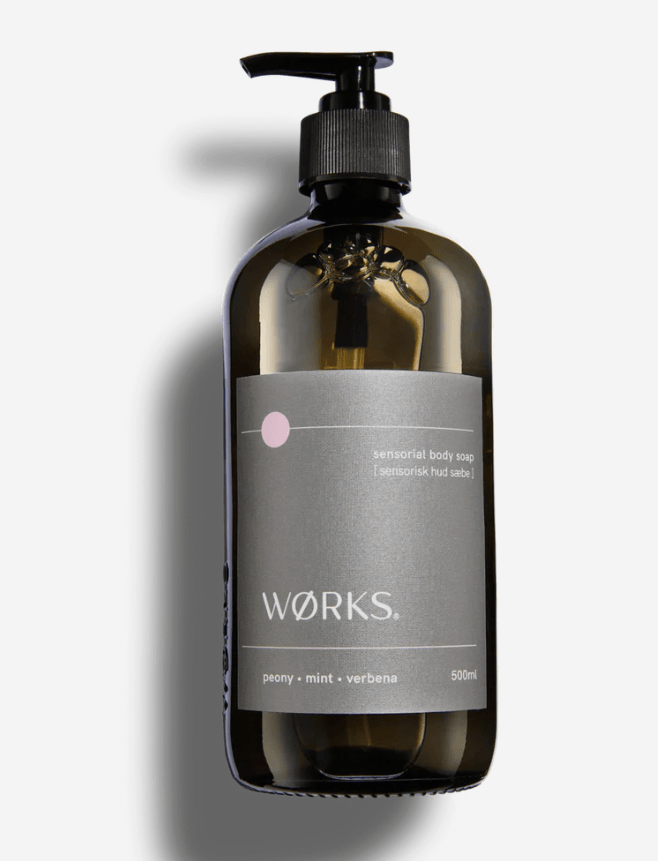 Peony Body Soap 500ml | WØRKS | Body Lotion & Wash | Thirty 16 Williamstown