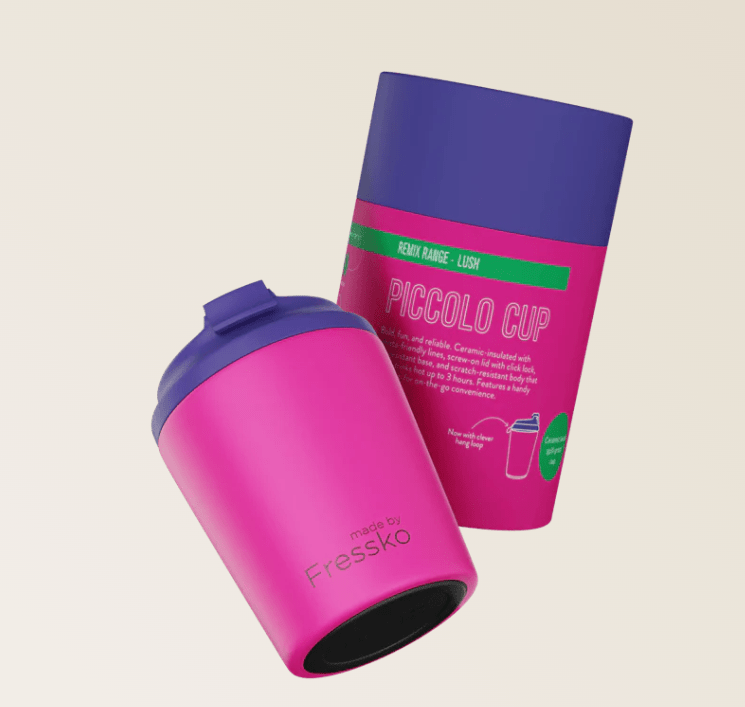 Piccolo Reusable Cup - LUSH 118ml - 4oz | Made By Fressko | Travel Mugs &amp; Drink Bottles | Thirty 16 Williamstown