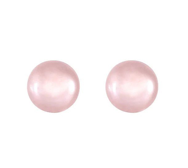 Pink Pearl Stud Earrings - Medium | Simply Italian | Jewellery | Thirty 16 Williamstown