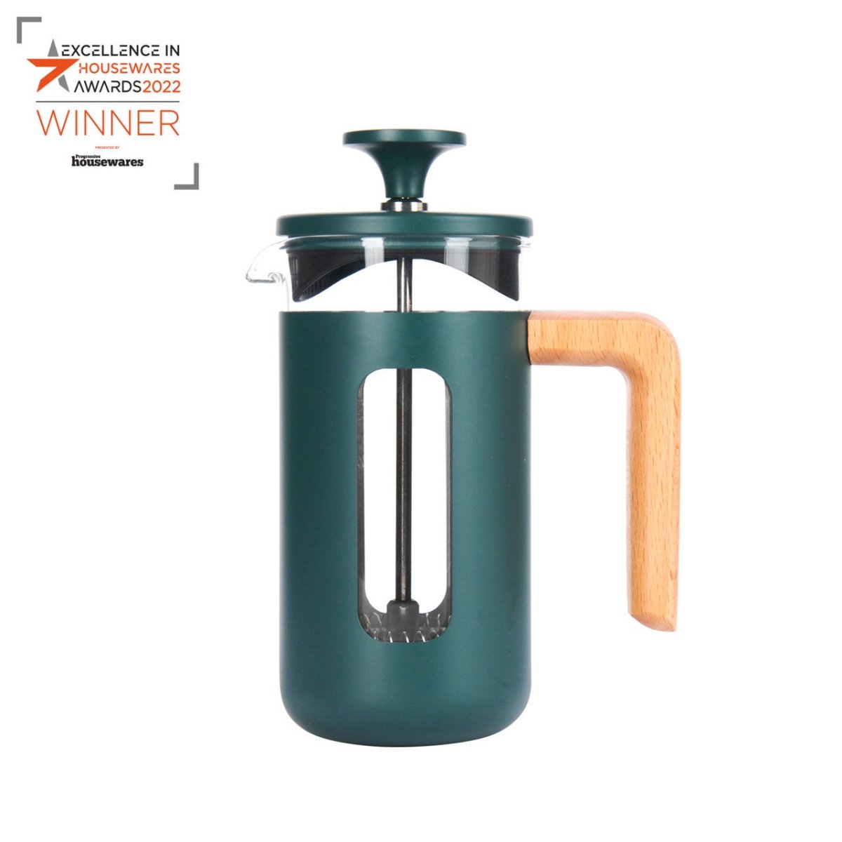 Pisa Cafetiere 3 - Cup - Green | La Cafetière | Coffee Pots & Accessories | Thirty 16 Williamstown