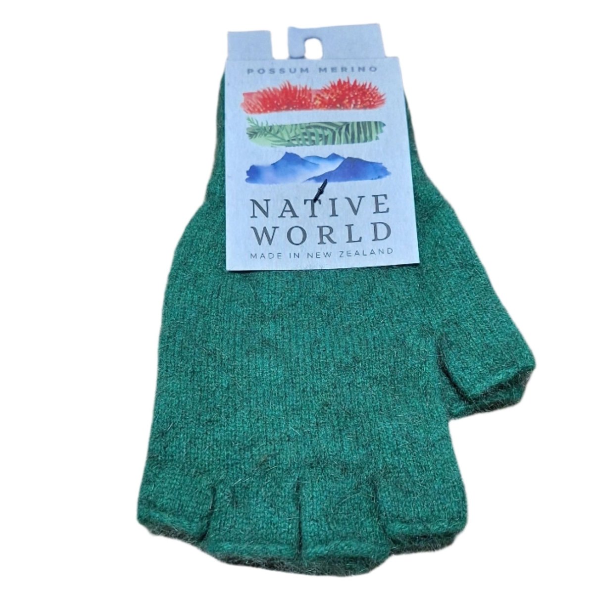 Plain Fingerless Gloves - Emerald | Native World | Beanies, Scarves & Gloves | Thirty 16 Williamstown