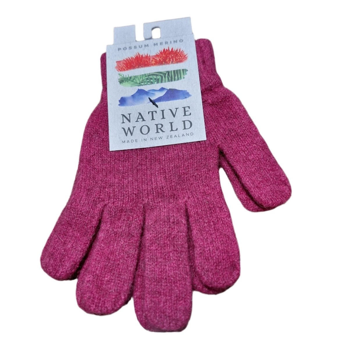 Plain Gloves - Peony | Native World | Beanies, Scarves & Gloves | Thirty 16 Williamstown