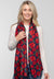 Poppy Silk Scarf - Rouge | Indus | Beanies, Scarves & Gloves | Thirty 16 Williamstown