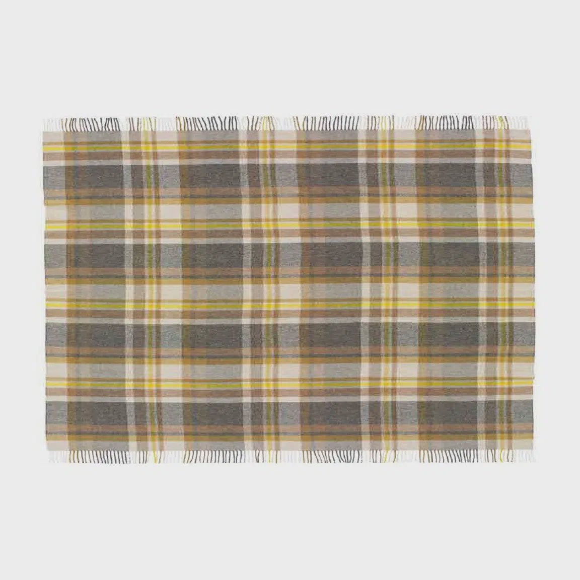 Portree Throw - Gold | Bronte By Moon | Throws & Rugs | Thirty 16 Williamstown